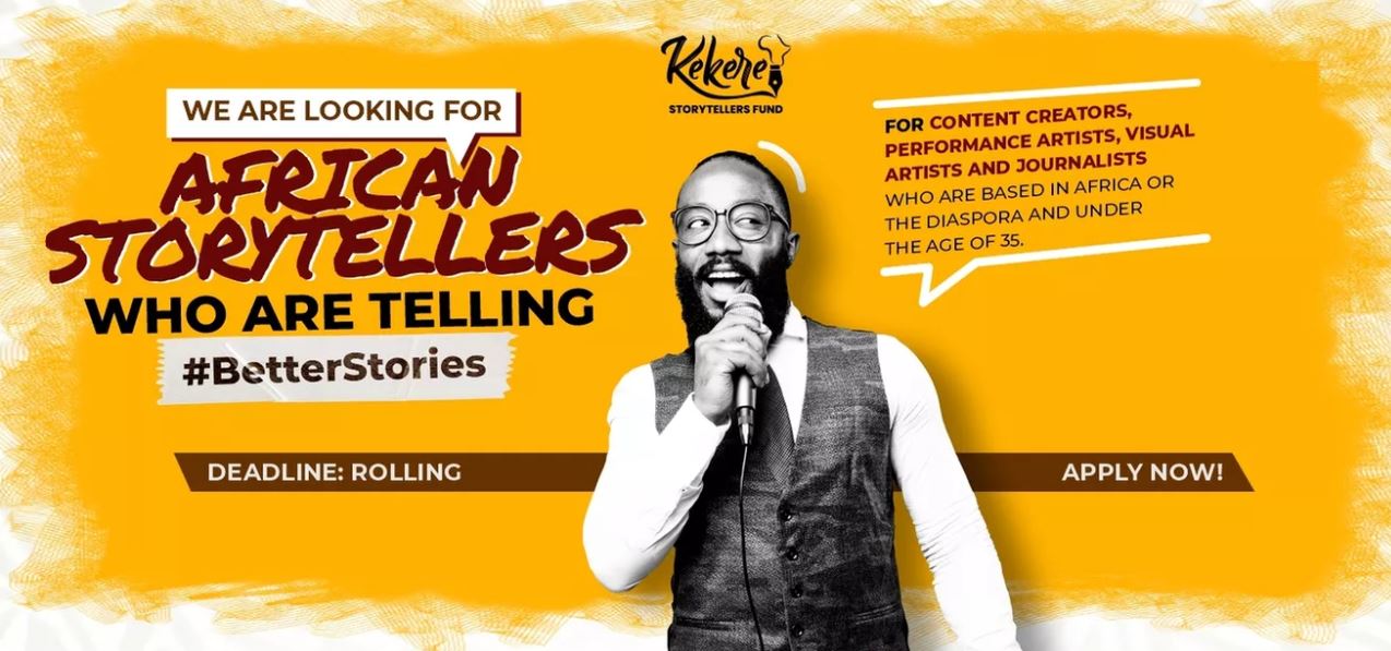 Africa No Filter Kekere Storytellers Fund 2023