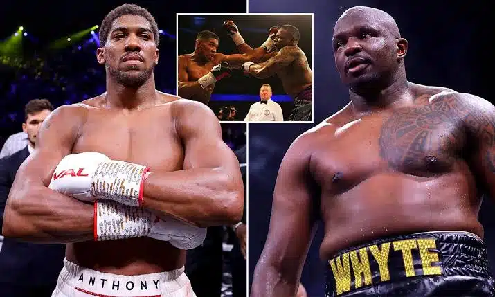 Anthony Joshua’s rematch with Dillian Whyte has officially been confirmed